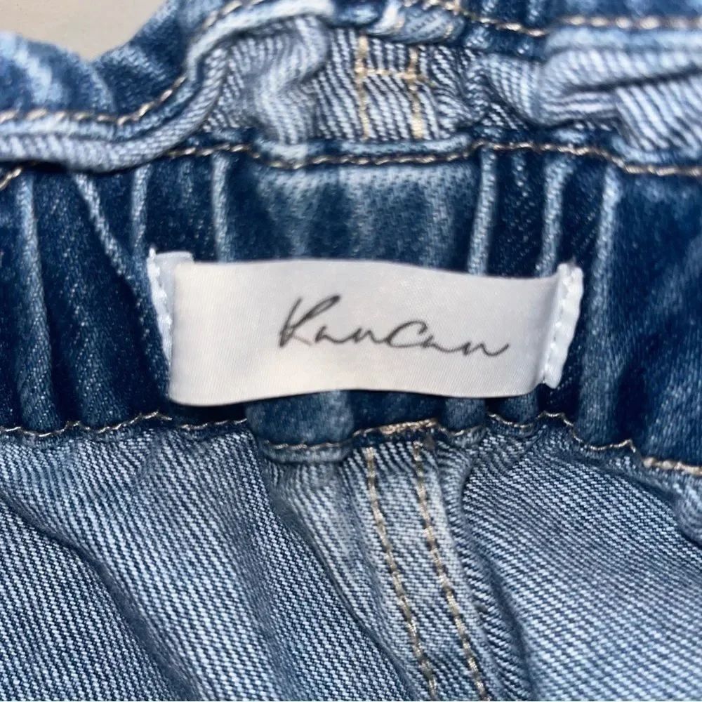 Womens KanCan light washed distressed Jeans size XS Super Cute Denim - Picture 10 of 11